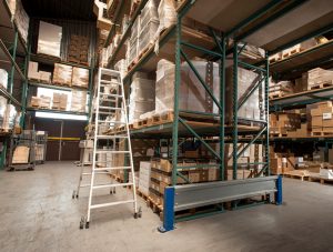 Warehouse shelving