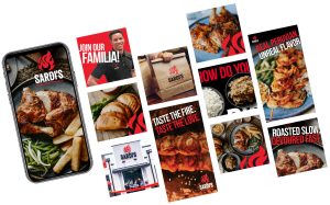 Sardi's marketing collateral