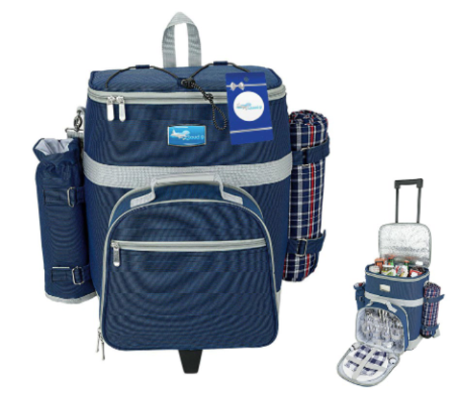 Trolley Picnic Bag on Wheels Image